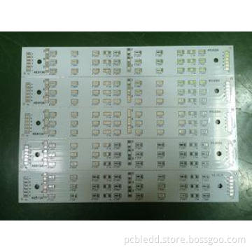 Double Layer Aluminium LED PCB / LED Lighting PCB 1oz / 2oz